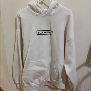 White BLACKPINK born pink tour 2022 Hoodie